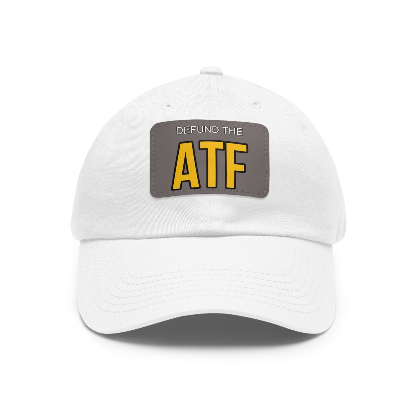 Defund the ATF Leather Patch Hat