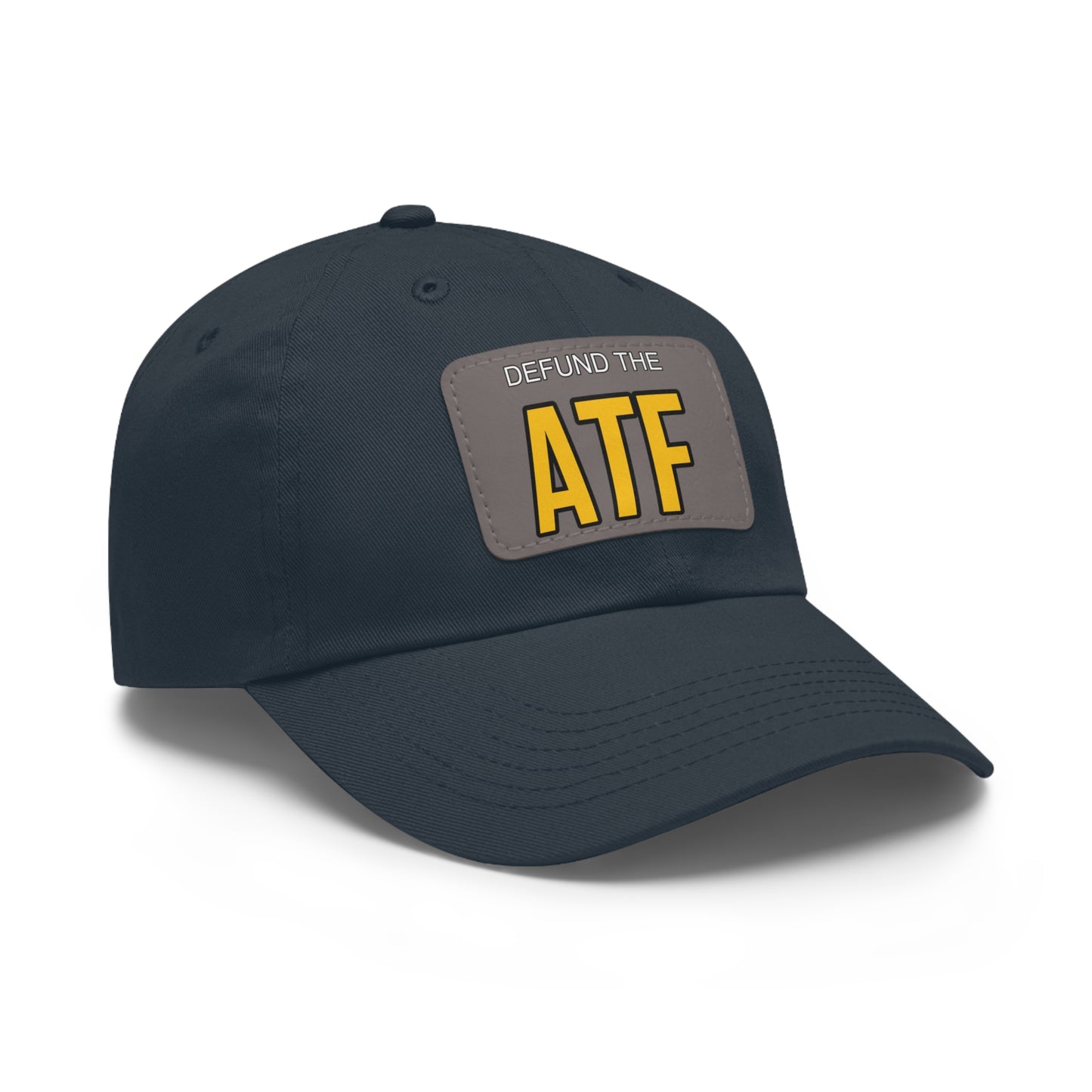 Defund the ATF Leather Patch Hat