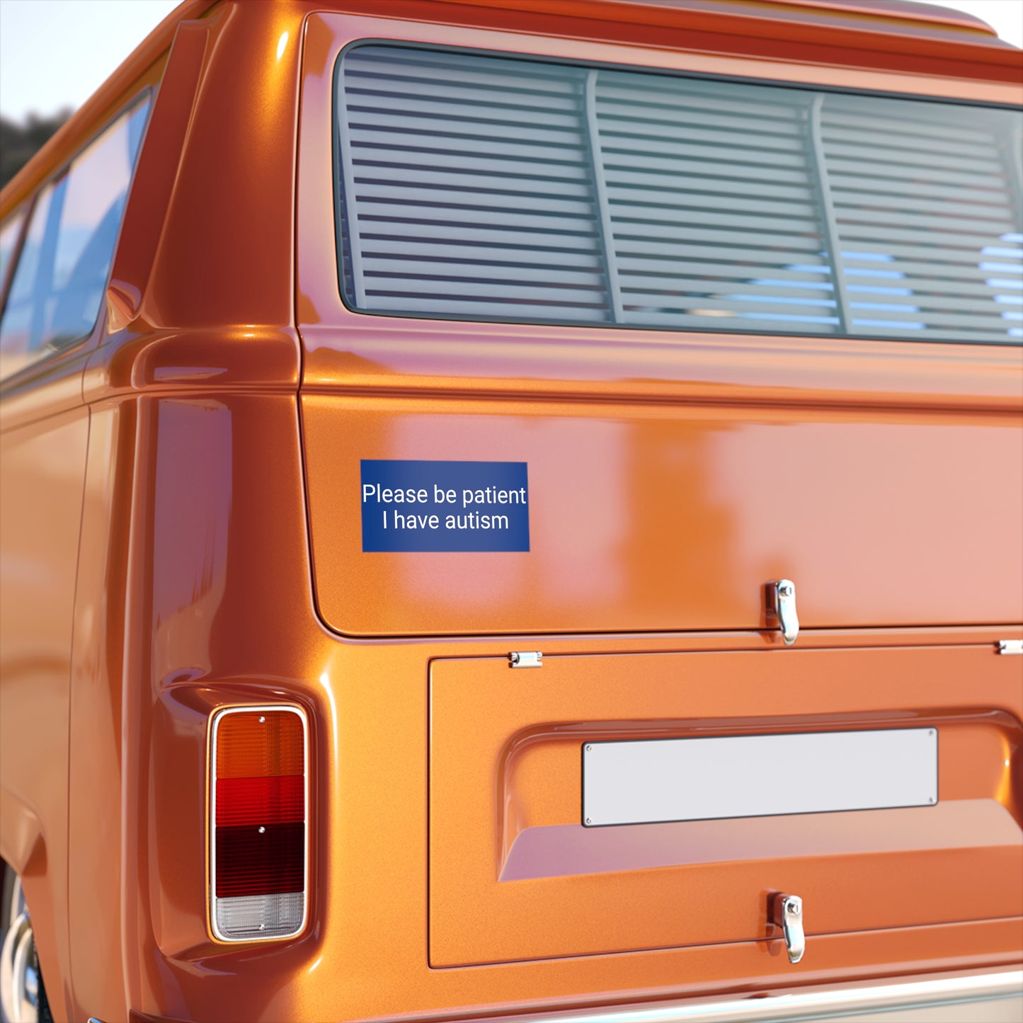 Please Be Patient, I Have Autism Bumper Sticker