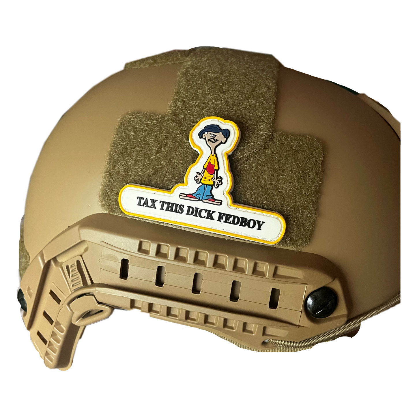 Rolf's "Tax This Dick Fedboy" PVC Patch
