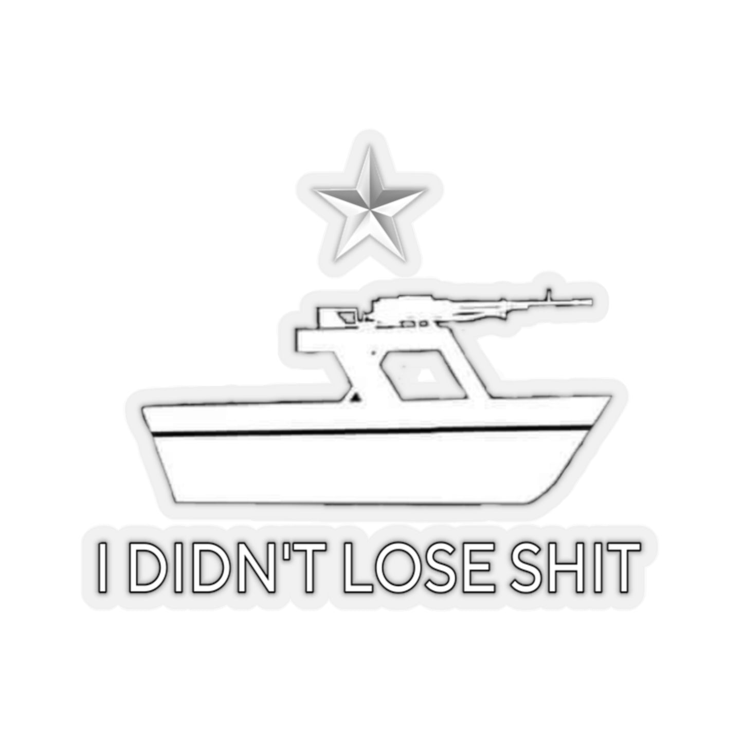 I DIDNT LOSE SHIT