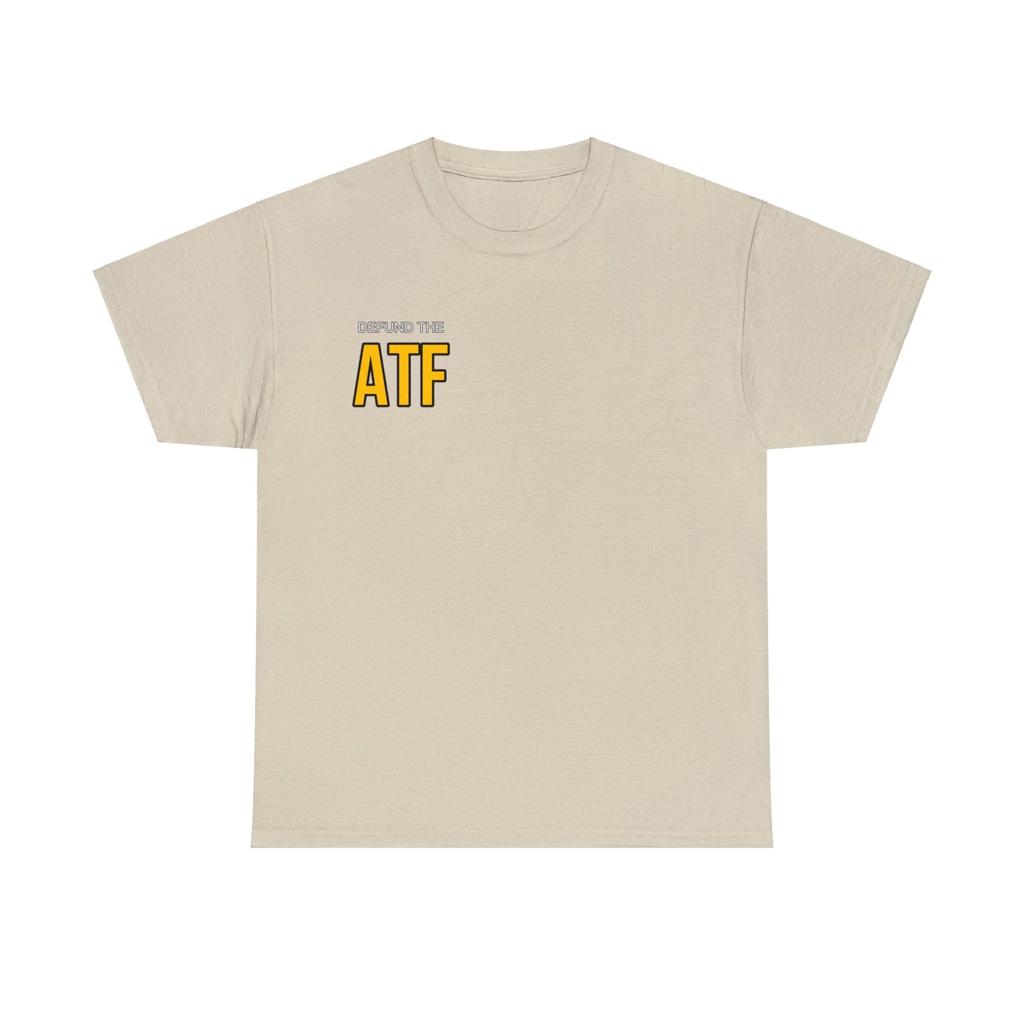 Defund the ATF (front pocket, full back print)