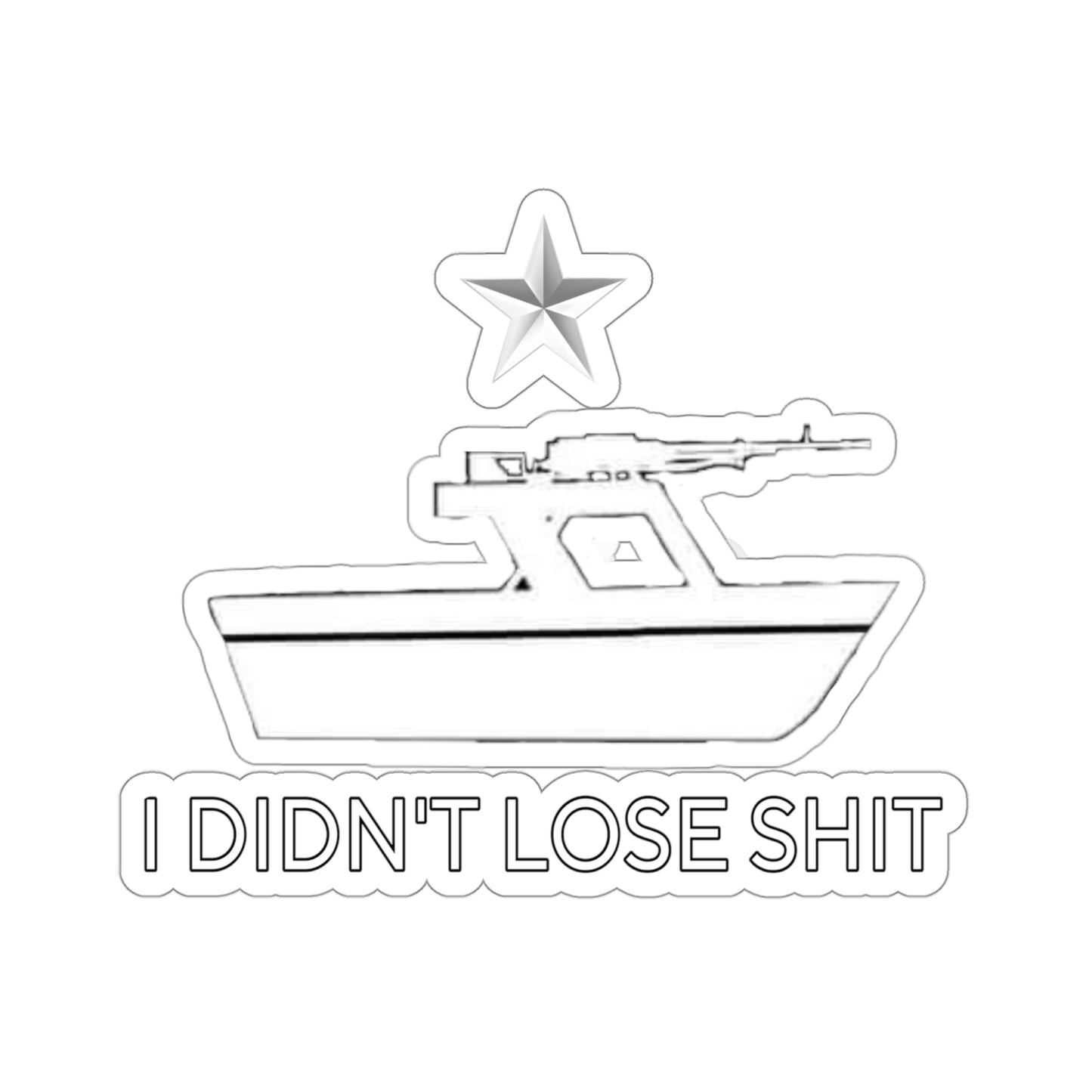 I DIDNT LOSE SHIT