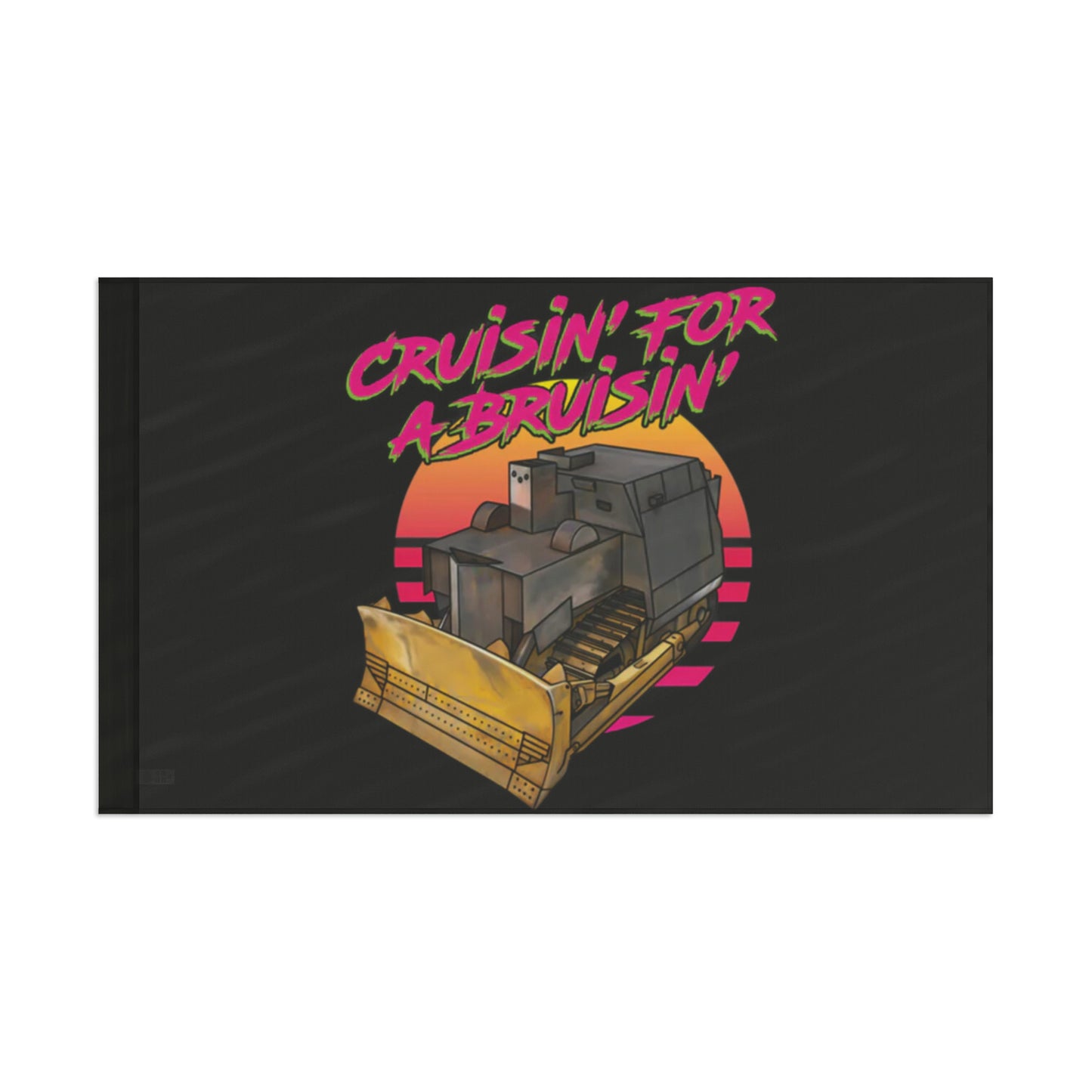 CRUISIN' FOR A BRUISIN' POLE FLAG