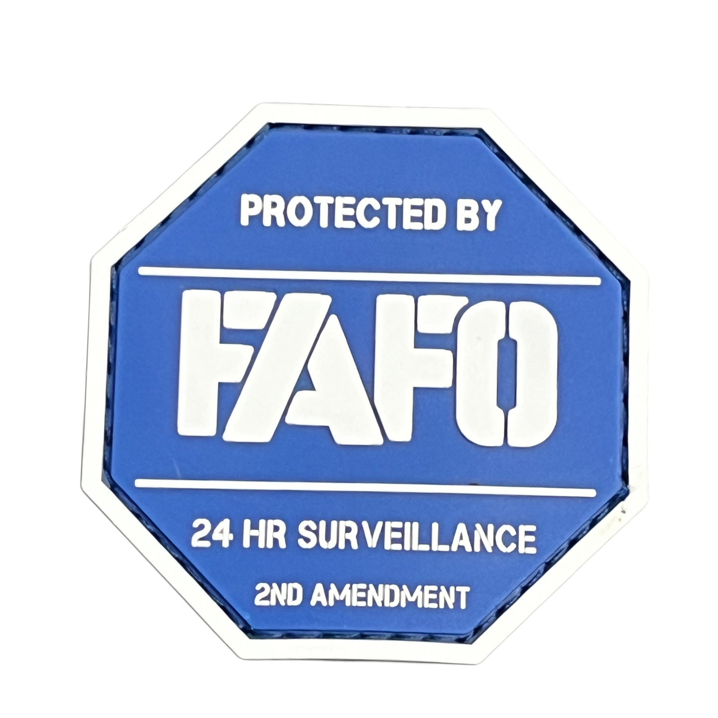 FAFO Fuck Around and Find Out Home Security PVC Patch