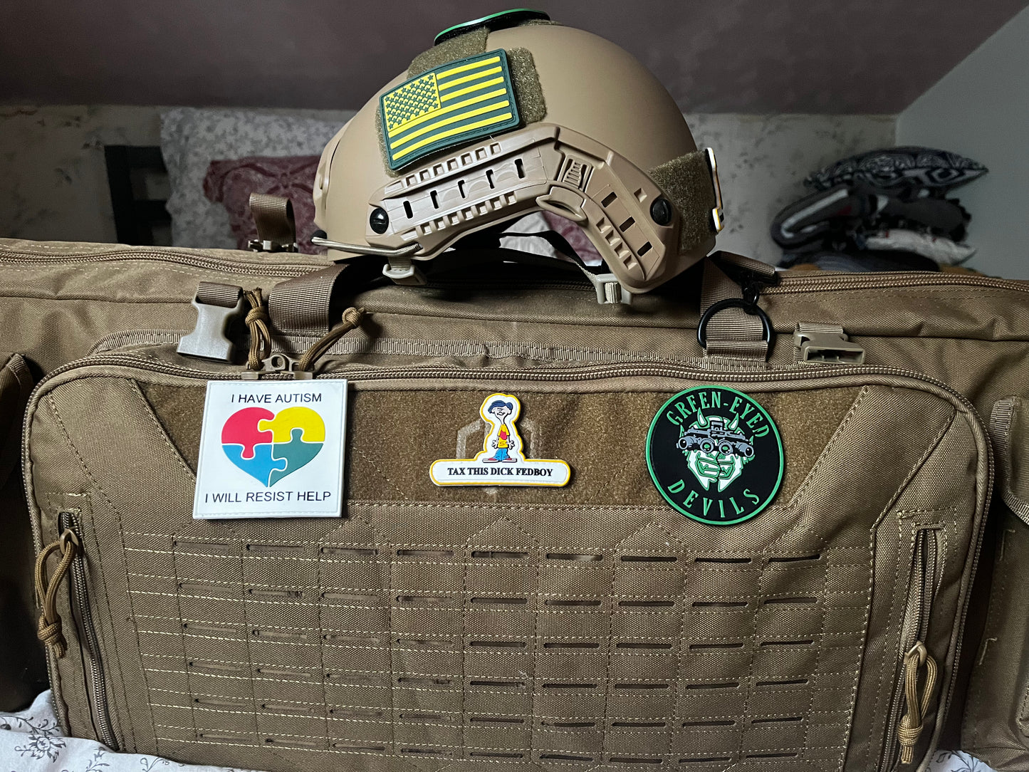 I Have Autism I Will Resist Help Patch