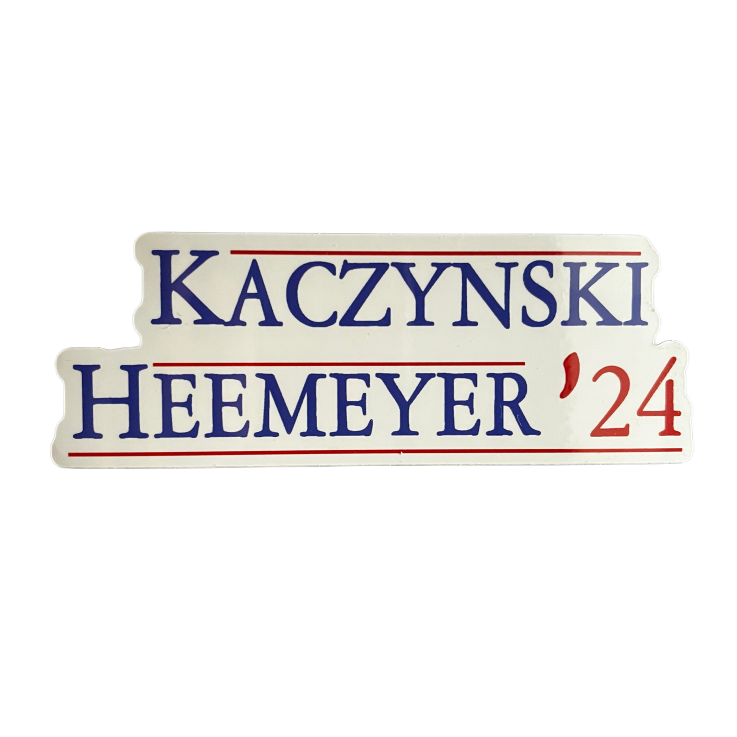 Ted Kaczynski Marvin Heemeyer '24 Presidential Bumper Sticker
