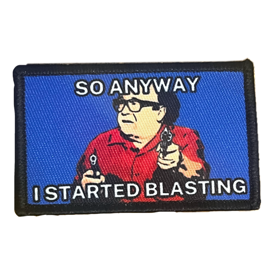 Devito - Anyway I Started Blasting Sewn Morale Patch
