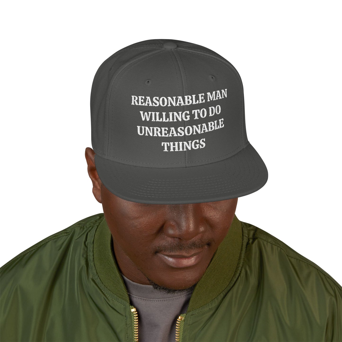 REASONABLE MAN "MAGA" EMBROIDERED HAT
