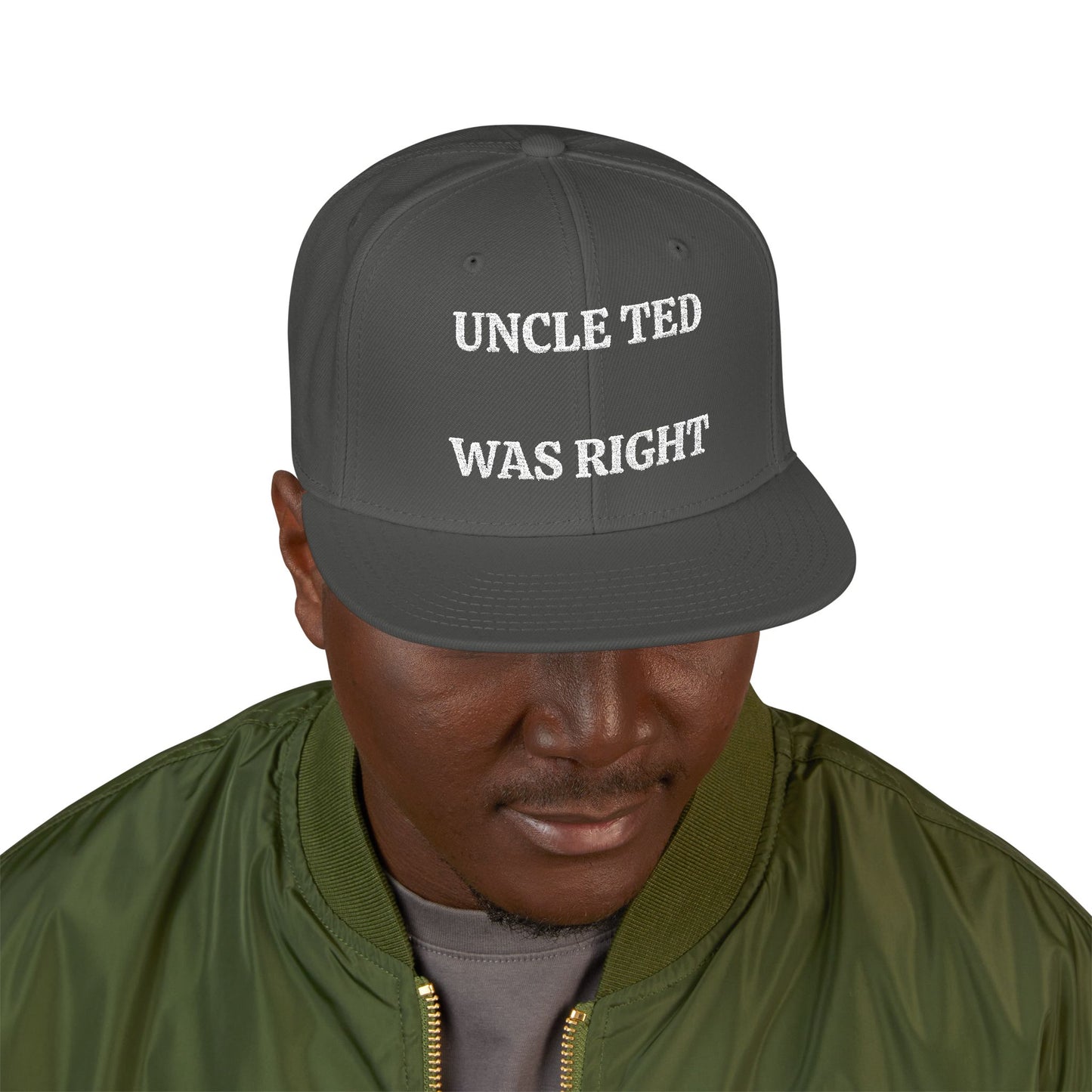 UNCLE TED WAS RIGHT "MAGA" EMBROIDERED HAT