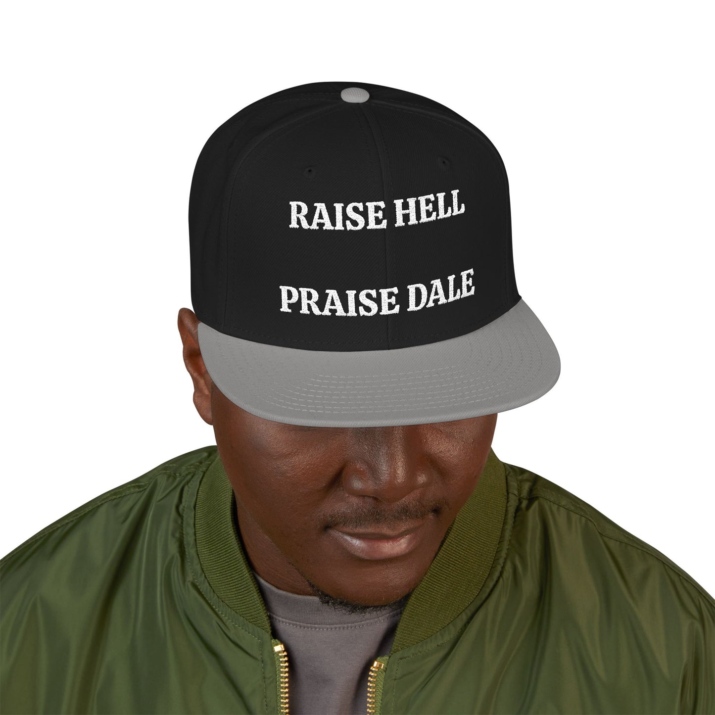 RAISE HELL, PRAISE DALE "MAGA" EMBROIDERED HAT