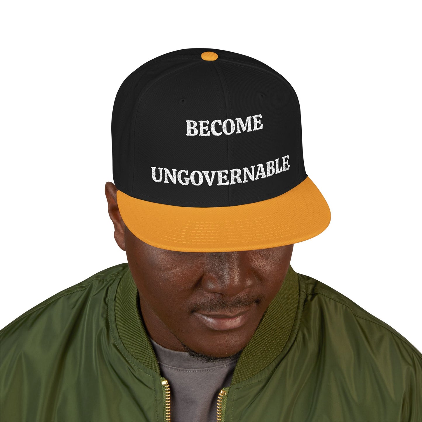 BECOME UNGOVERNABLE "MAGA" EMBROIDERED HAT