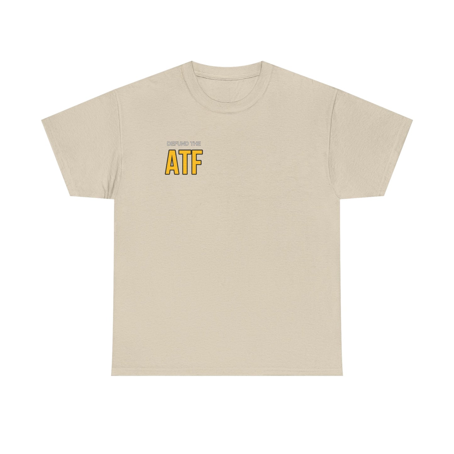 DEFUND THE ATF (front pocket, full back print)