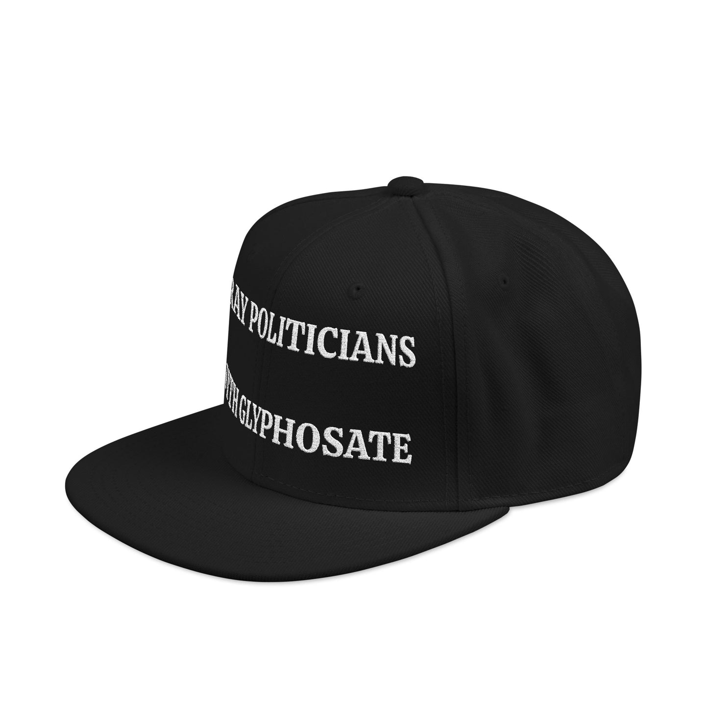 SPRAY POLITICIANS WITH GLYPHOSATE "MAGA" EMBROIDERED HAT