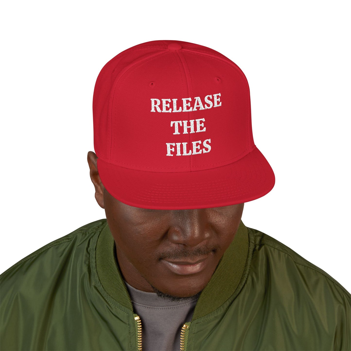 RELEASE THE FILES "MAGA" EMBROIDERED HAT