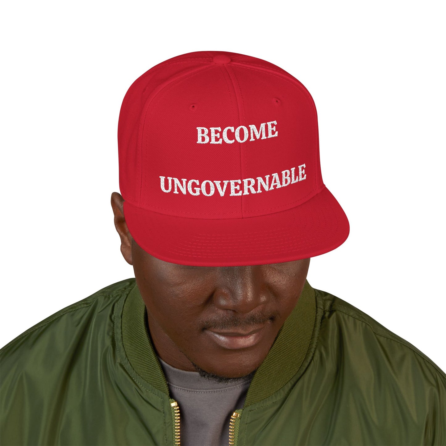BECOME UNGOVERNABLE "MAGA" EMBROIDERED HAT