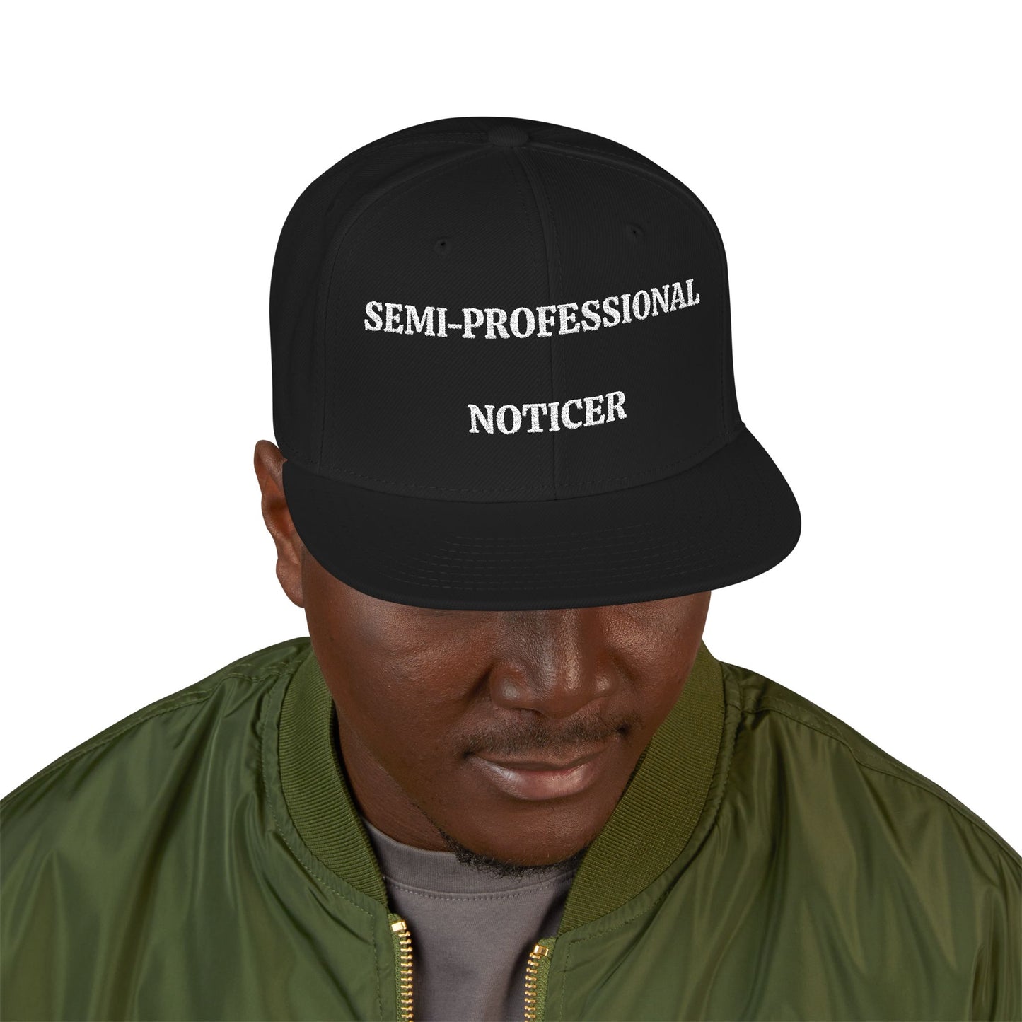 SEMI PROFESSIONAL NOTICER "MAGA" EMBROIDERED HAT