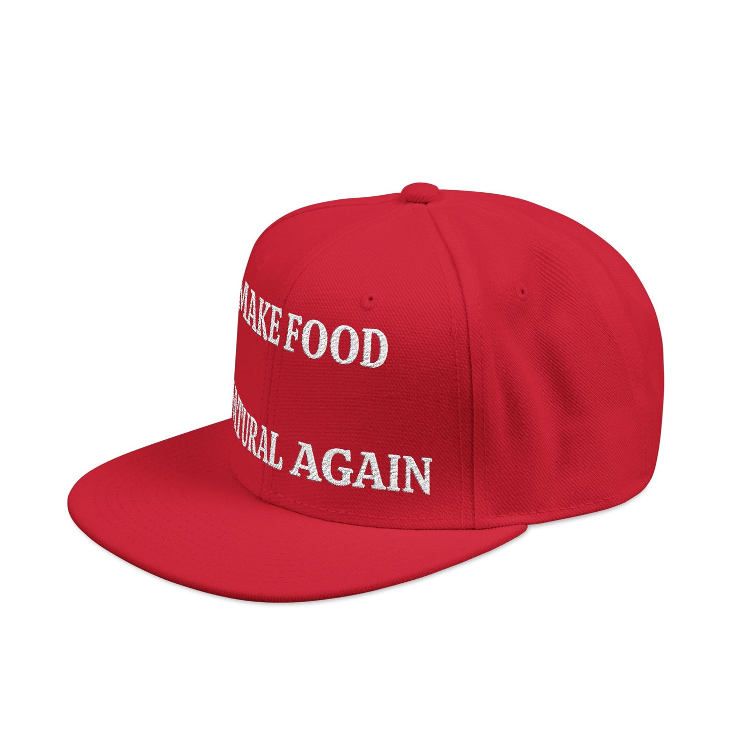 MAKE FOOD NATURAL AGAIN "MAGA" EMBROIDERED HAT
