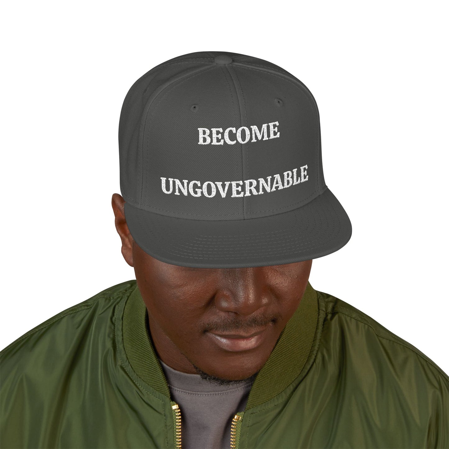 BECOME UNGOVERNABLE "MAGA" EMBROIDERED HAT