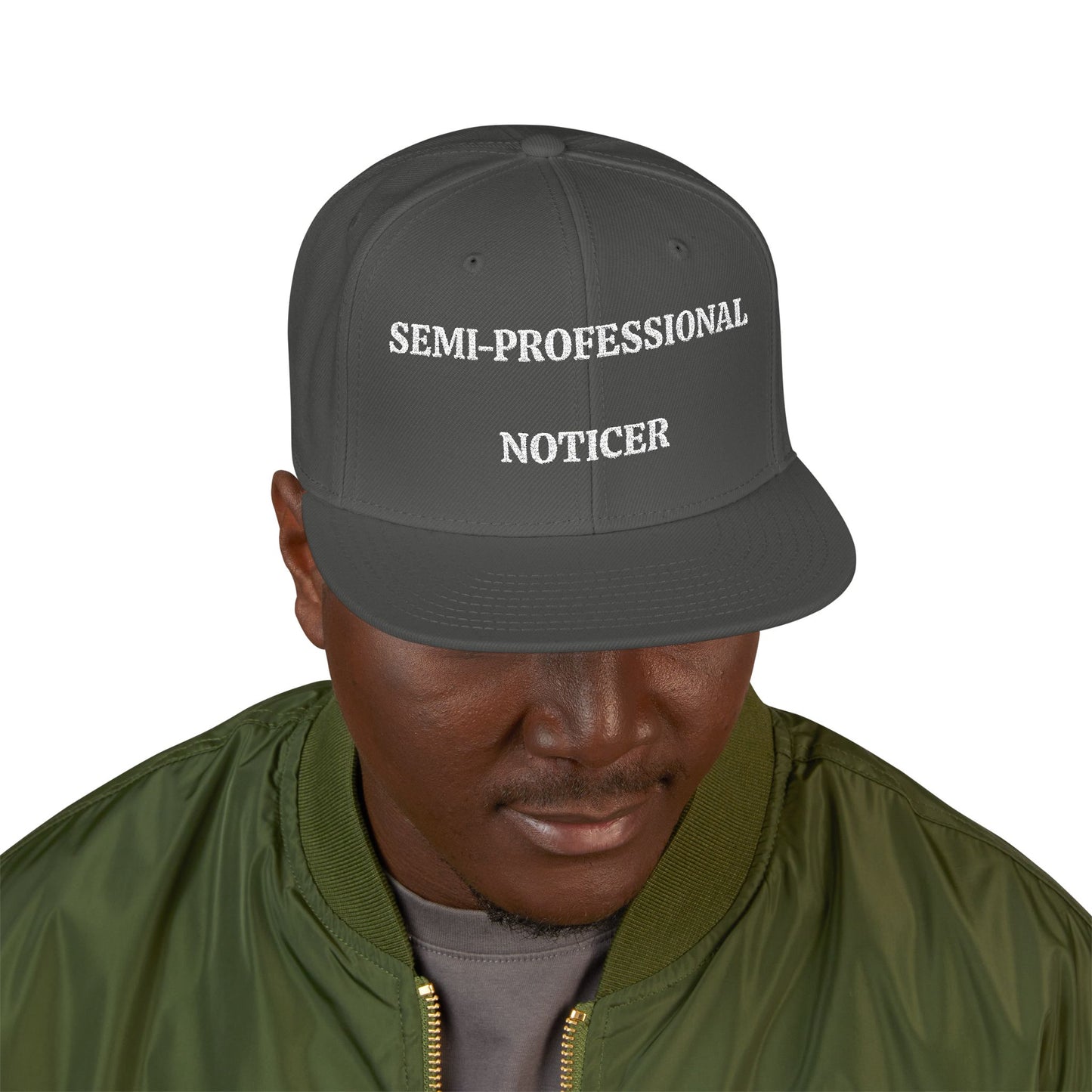 SEMI PROFESSIONAL NOTICER "MAGA" EMBROIDERED HAT