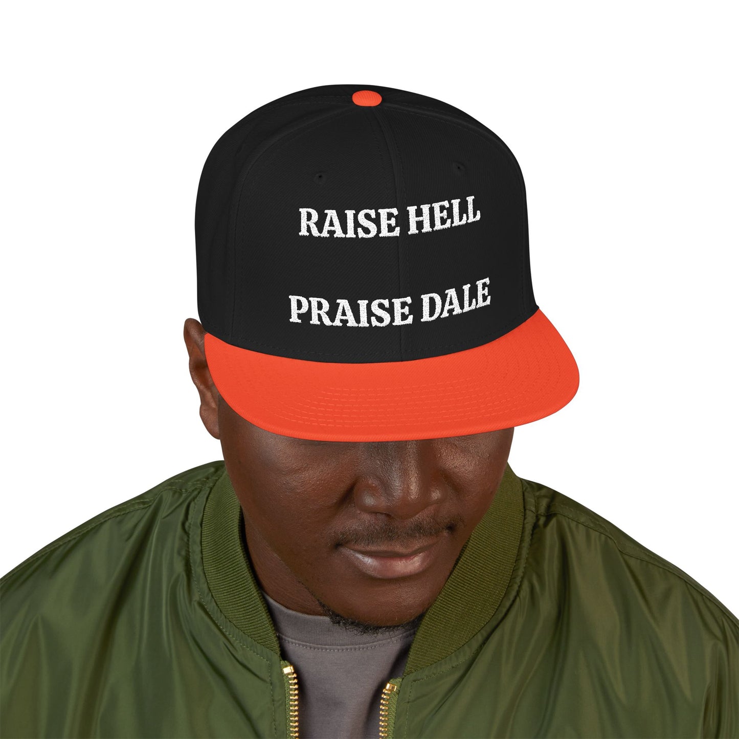 RAISE HELL, PRAISE DALE "MAGA" EMBROIDERED HAT