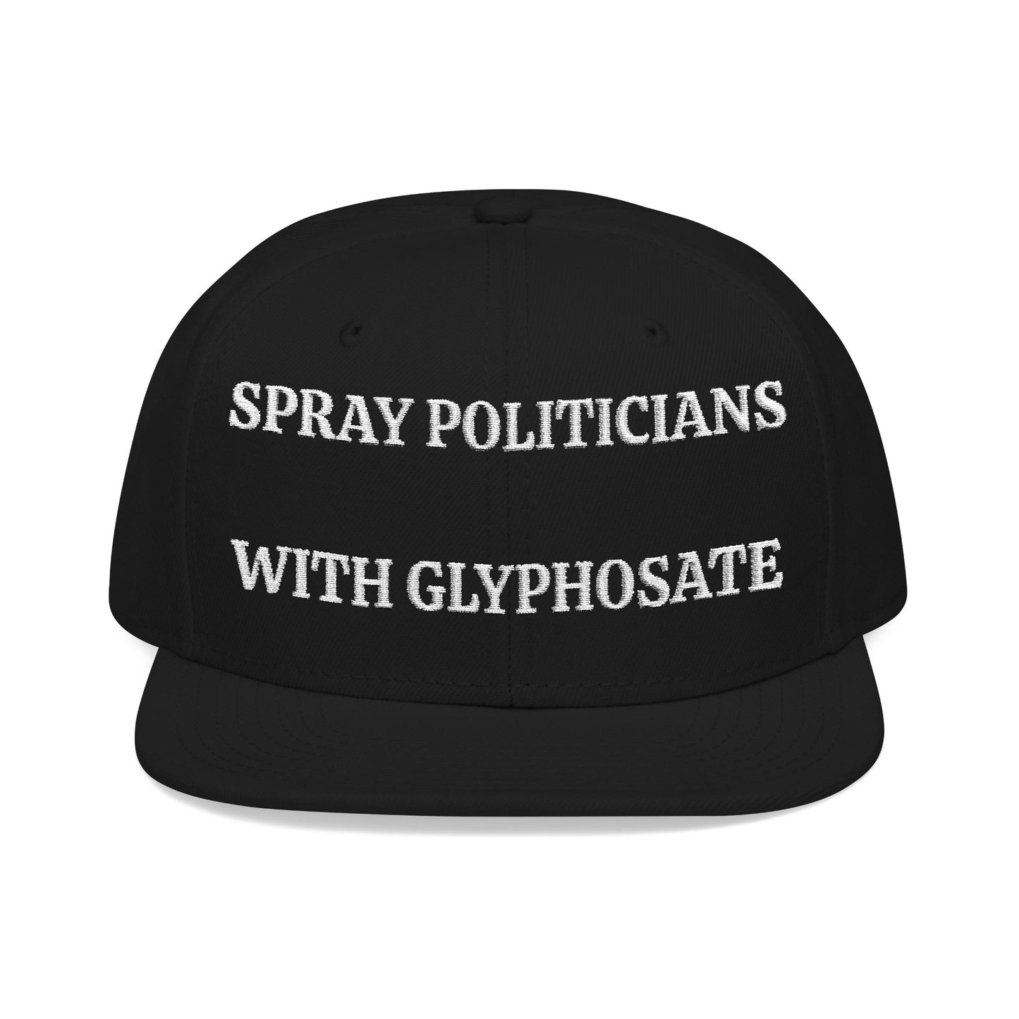SPRAY POLITICIANS WITH GLYPHOSATE "MAGA" EMBROIDERED HAT