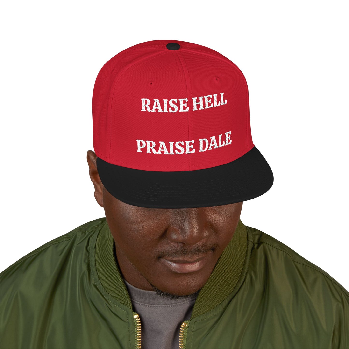 RAISE HELL, PRAISE DALE "MAGA" EMBROIDERED HAT