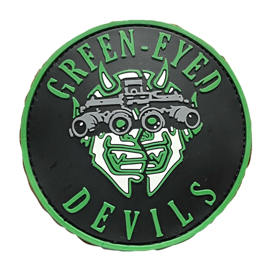 Green Eyed Devils Patch