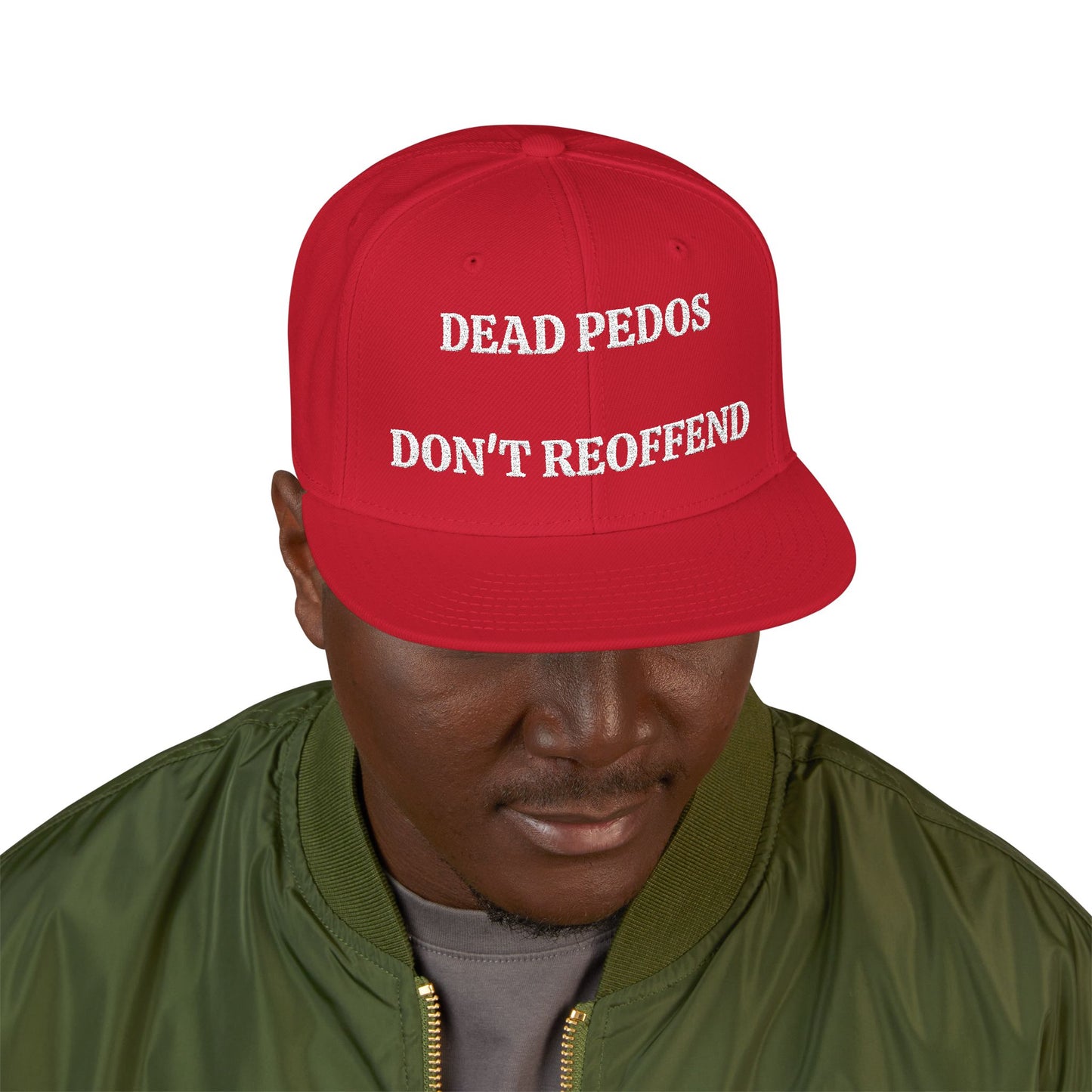 DEAD PEDOS DON'T REOFFEND "MAGA" EMBROIDERED HAT