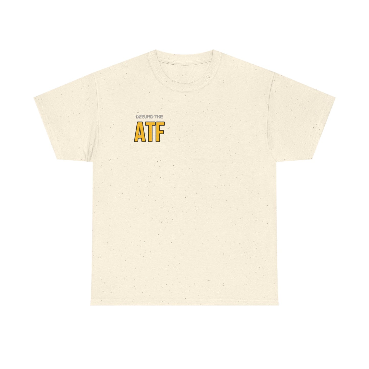 DEFUND THE ATF (front pocket, full back print)