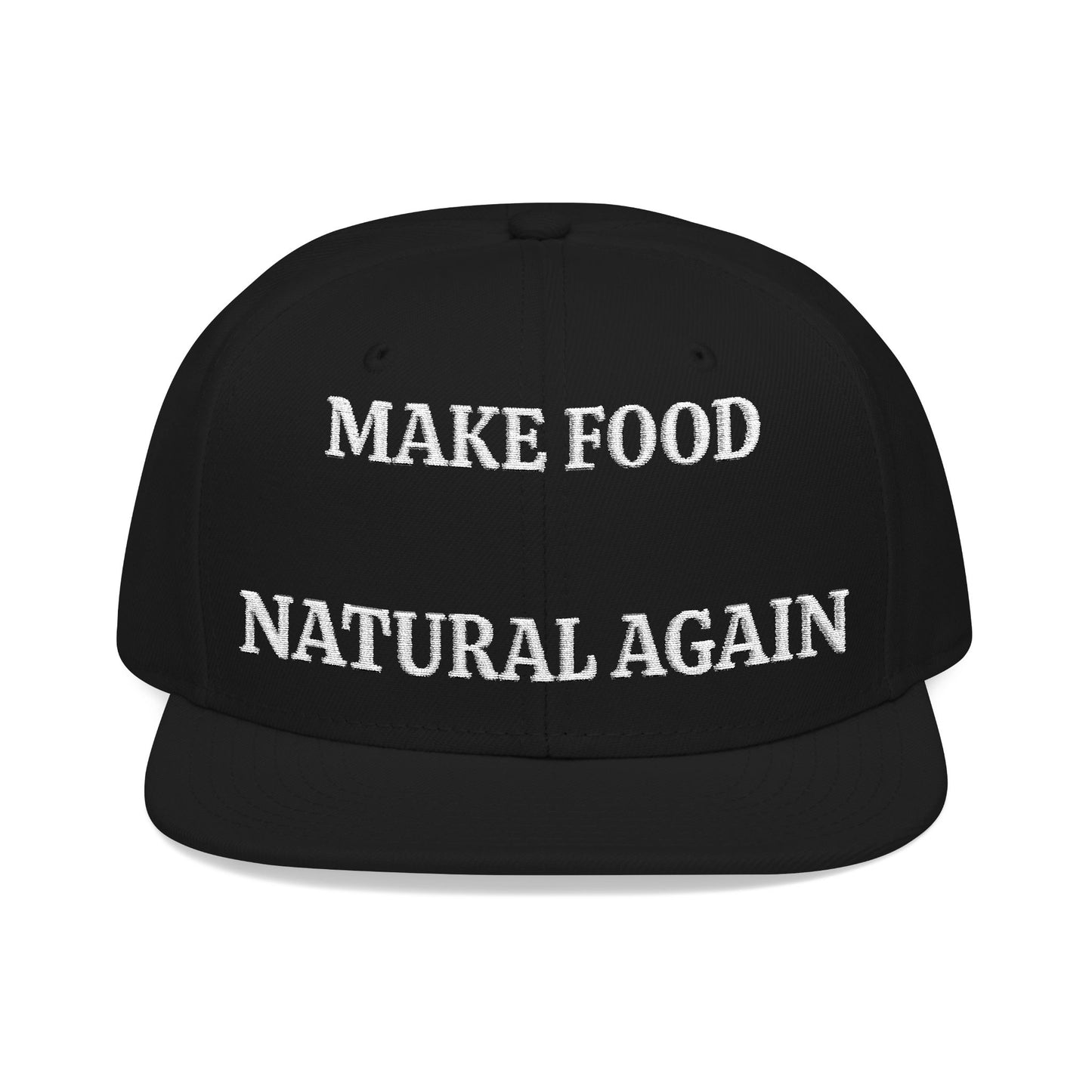 MAKE FOOD NATURAL AGAIN "MAGA" EMBROIDERED HAT