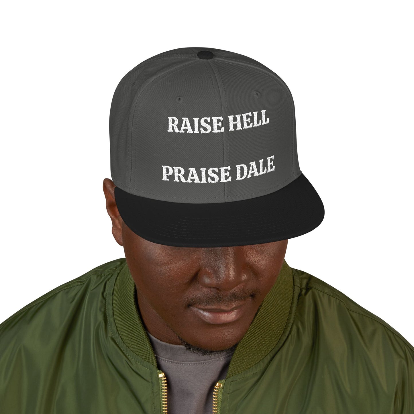 RAISE HELL, PRAISE DALE "MAGA" EMBROIDERED HAT