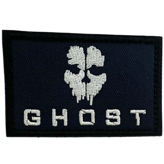 COD SAS Ghost Silhouette w Text Sewn Patch